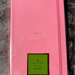 Kate Spade Take Note Large Notebook “SECRET”